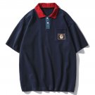 Cartoon Print Polo Tee