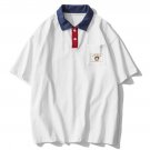 Cartoon Print Polo Tee