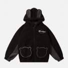 Cartoon Rabbit Ears Sherpa Coat