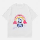 Cartoon Rabbit Graphic Tee
