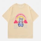 Cartoon Rabbit Graphic Tee
