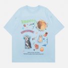 Cats Picture Puzzle Print Tee