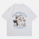 Cats Print Tee