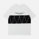 Chain Contrast Print Tee