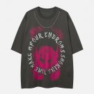 Chain Skeleton Print Tee