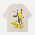 Character Quirky Graffiti Print Tee