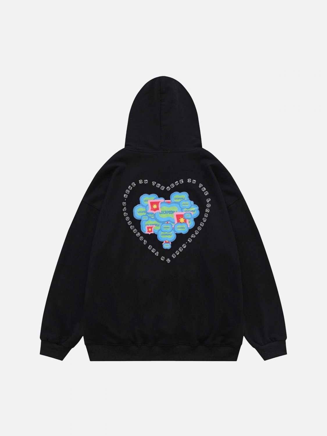 Chat Box Love Heart Hoodie