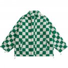 Checkerboard Double-sided Winter Coat