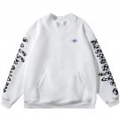 Checkerboard Letter Sleeves Sweatshirt