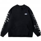 Checkerboard Letter Sleeves Sweatshirt