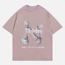 Chess Print Washed Tee