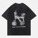 Chess Print Washed Tee