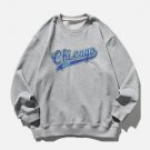 Chest Letter Embroidery Sweatshirt