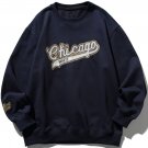 Chest Letter Embroidery Sweatshirt