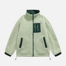 Chest Pocket Decoration Reversibleu00a0Sherpau00a0Jacket