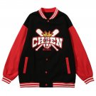 CHLEN Letter Color Matching Jacket