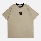 Circular Inkjet Print Tee