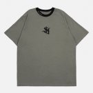 Circular Inkjet Print Tee