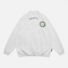 Circular Letter Print Jacket