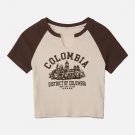 COLOMBIA Print Vintage Tee