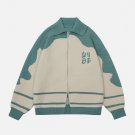 Color Block Embroidered Cardigan