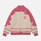 Color Block Embroidered Cardigan