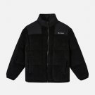 Color Clash Patchwork Winter Coat