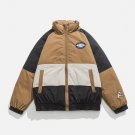 Color Patchwork Vintage Winter Coat