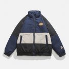 Color Patchwork Vintage Winter Coat