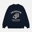 Color Shifting Print  Sweatshirt