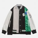 Color Stitching Varsity Jacket