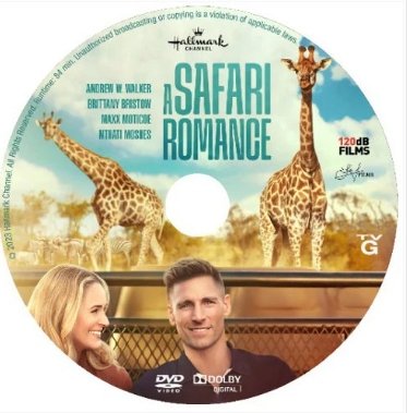 HanyingA Safari Romance DVD - Disc only
