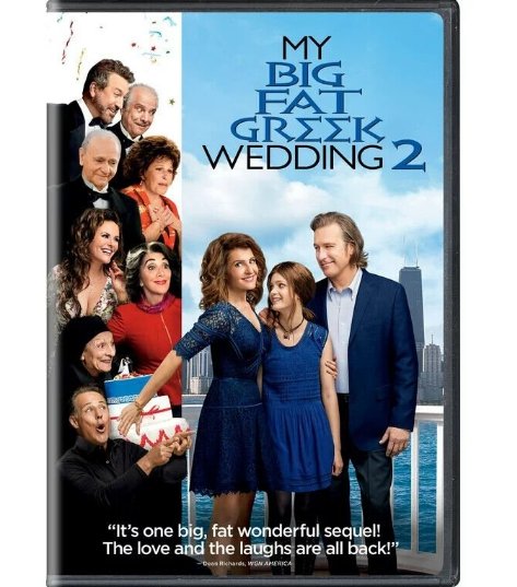 HanyingMy Big Fat Greek Wedding 3 NEW (DVD, 2022) Free Shipping With Slipcover & Artwork