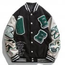 BE Black Baseball Jacket