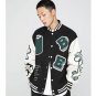 BE Black Baseball Jacket