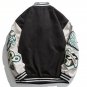 BE Black Baseball Jacket