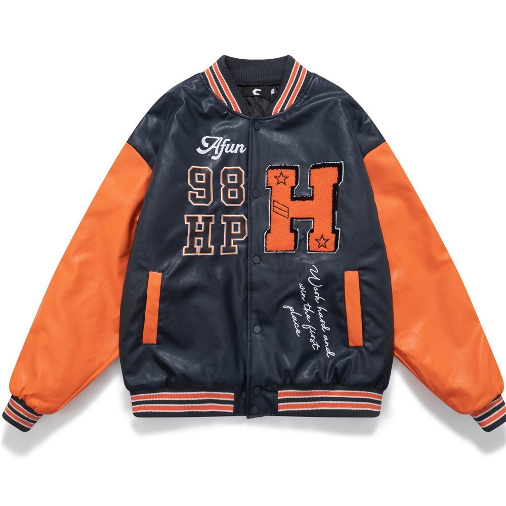 Black RICHMOND Baseball Jacket