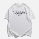 Foam Printing Cloud Letters Tee