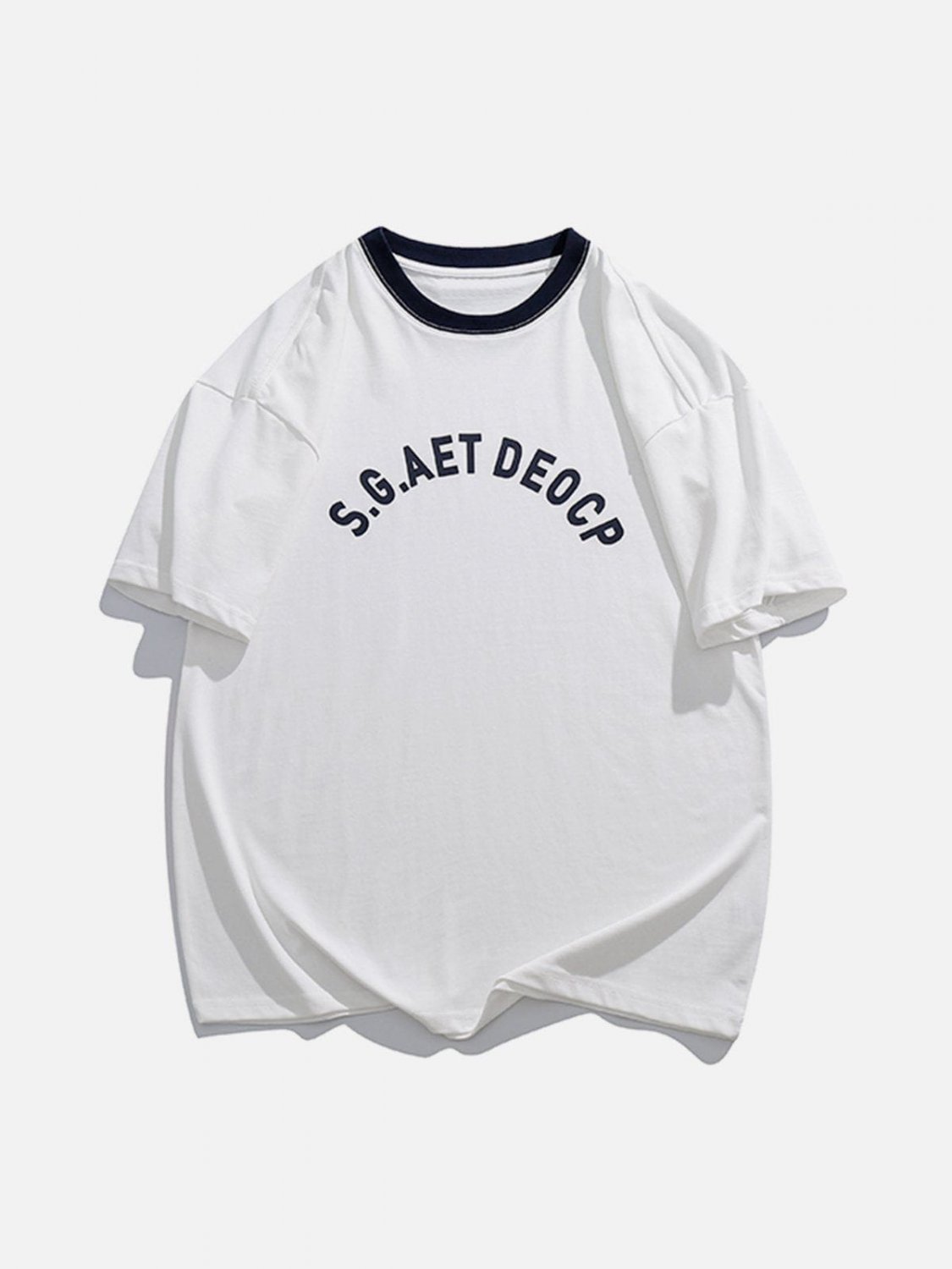 Foam Printing Letter Tee
