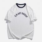 Foam Printing Letter Tee
