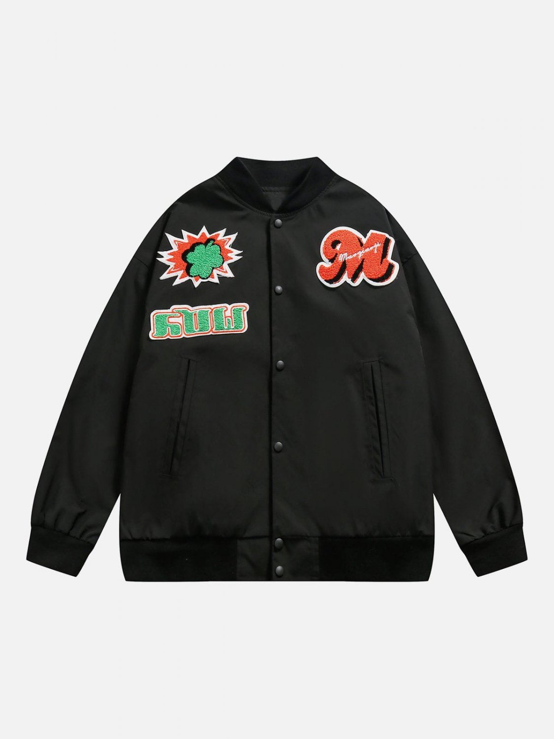 Four Leaf Clover Embroidery Jackets