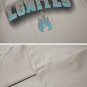 Gradient Flame Letter Applique Tee