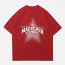 Gradient Star Letter Print Tee