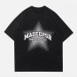Gradient Star Letter Print Tee