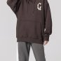 G Gothic Letter Print Hoodie