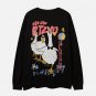 Goose Foam Print Sweatshirt