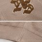 Gothic Alphabet Embroidery Cardigan