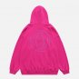 Gothic Letter Print Hoodie