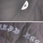 Gothic Reflective Font Puffer Jacket