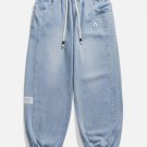 Gradient Labelling Jeans